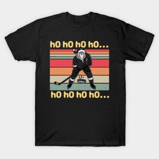 Vintage Ho Ho Ho Hockey T-Shirt